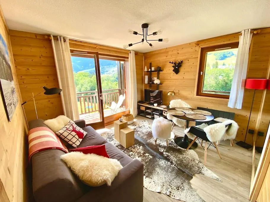 T2 De Charme A Megeve Vue Panoramique Apartment