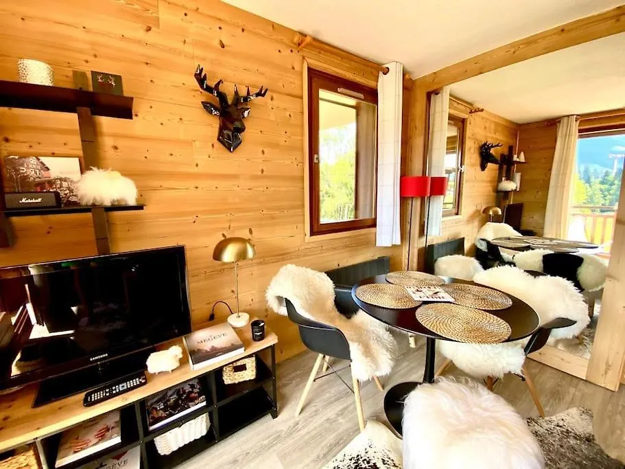 T2 De Charme A Megeve Vue Panoramique Apartment
