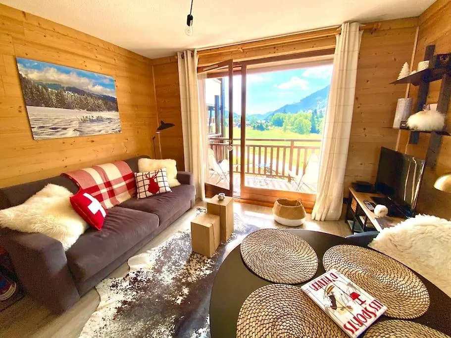 T2 De Charme A Megeve Vue Panoramique Apartment