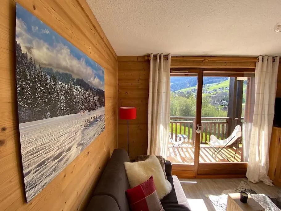 T2 De Charme A Megeve Vue Panoramique Apartment