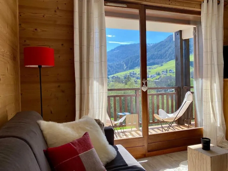 T2 De Charme A Megeve Vue Panoramique Apartment