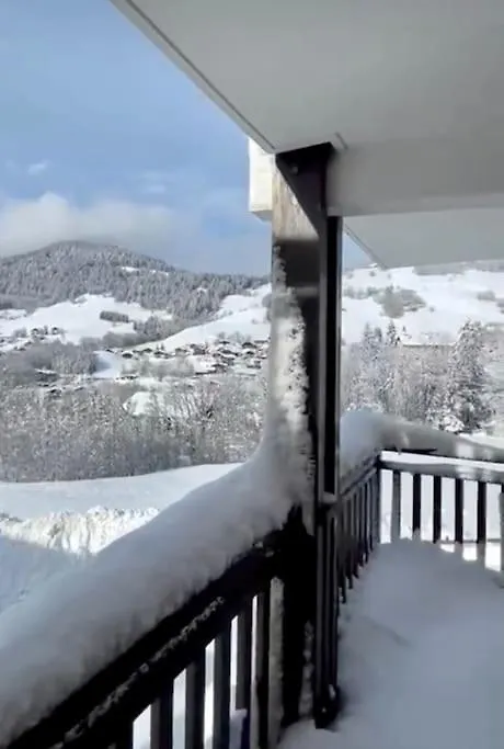 T2 De Charme A Megeve Vue Panoramique Apartment